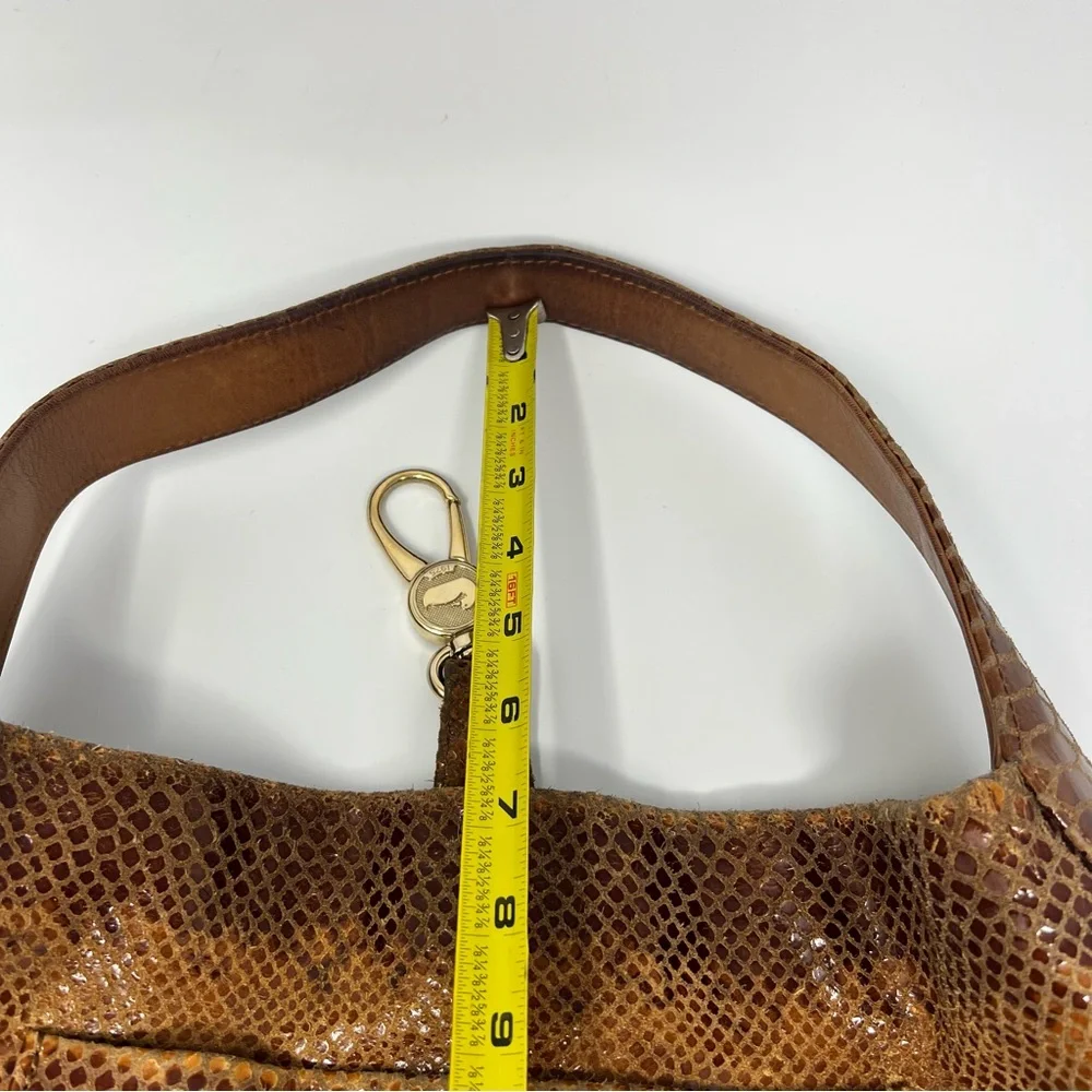 Dooney & Burke Embossed Leather Bag